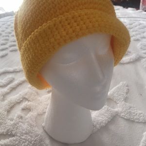 Womens handmade crochet hat